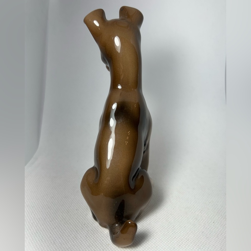 Vintage Walt Disney Lady & The Tramp Ceramic Porcelain Dog Figurine Brown Lot 2 - Picture 4 of 11